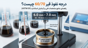 درجه نفوذ قیر 60/70 چیست