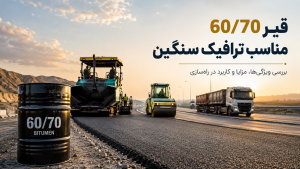 قیر 60/70 مناسب ترافیک سنگین