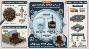 خرید قیر 80/100 برای عایق‌کاری