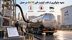 نحوه جلوگیری از افت کیفیت قیر 60/70 در حمل